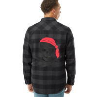 Lets Get Shipwrecked Cat Skull Pirate Gasparilla P Flannel Shirt | Artistshot