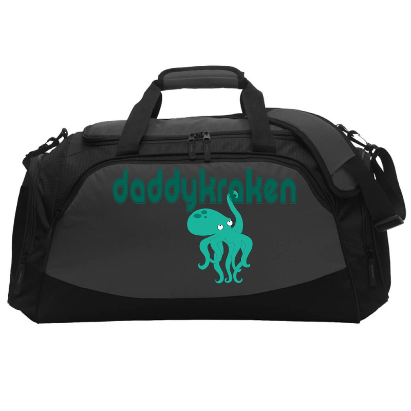 Daddy Kraken Active Duffel | Artistshot