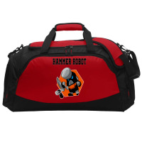 Hammer Robot Active Duffel | Artistshot