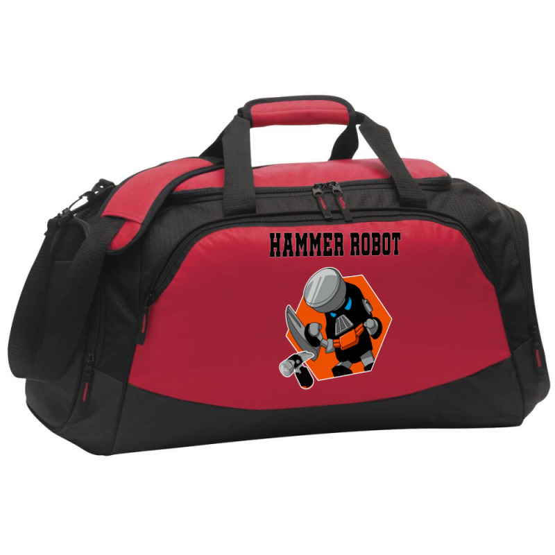 Hammer Robot Active Duffel | Artistshot