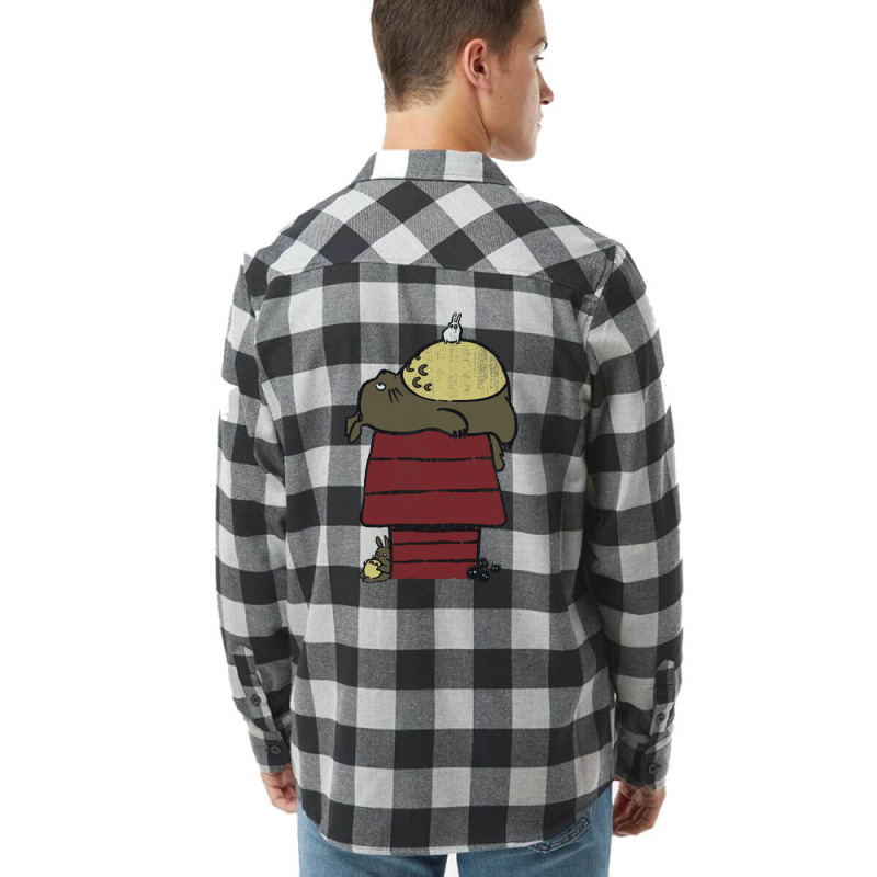 My Neighbor Peanut Flannel Shirt | Artistshot