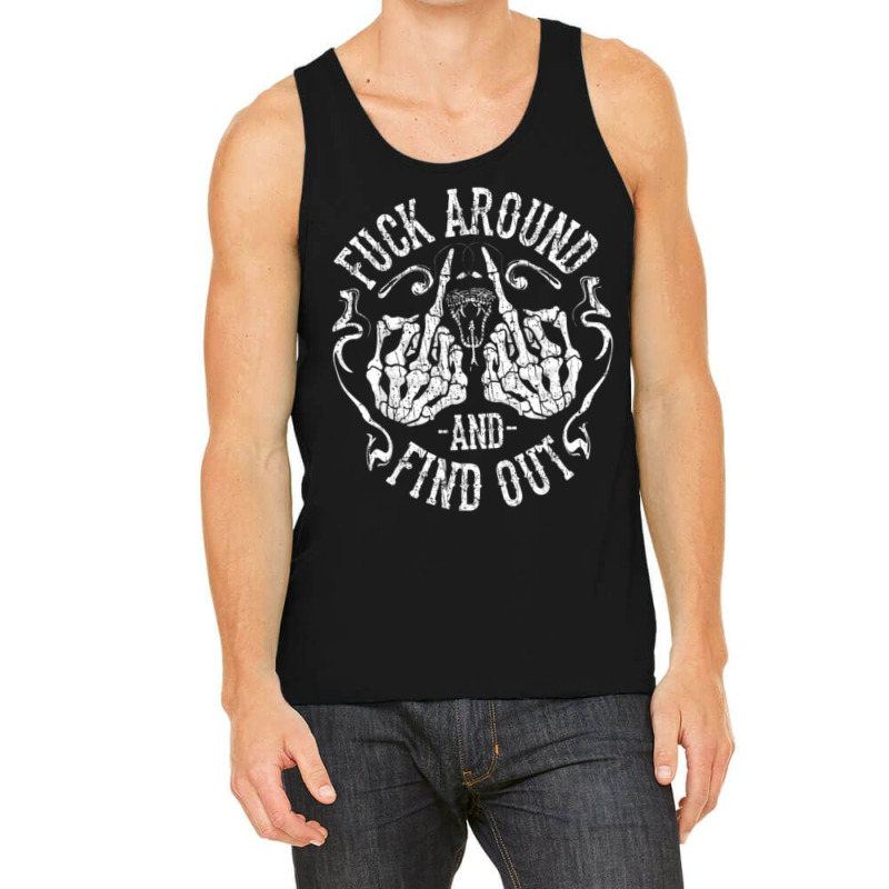 Fuck Around And Find Out Pullover Hoodie Tank Top by cottman | Artistshot