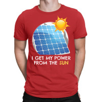 Power From The Sun Solar Photovoltaic Stars T-shirt | Artistshot