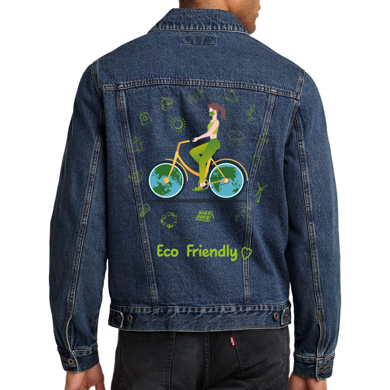 Eco Friendly Stars Men Denim Jacket | Artistshot