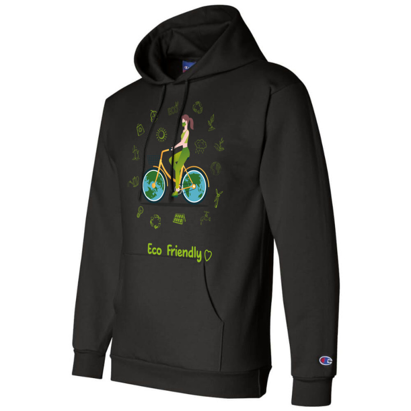 Eco Friendly Stars Champion Hoodie | Artistshot