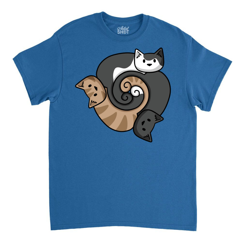 Cats With Spiral Tails Vintage Classic T-shirt | Artistshot