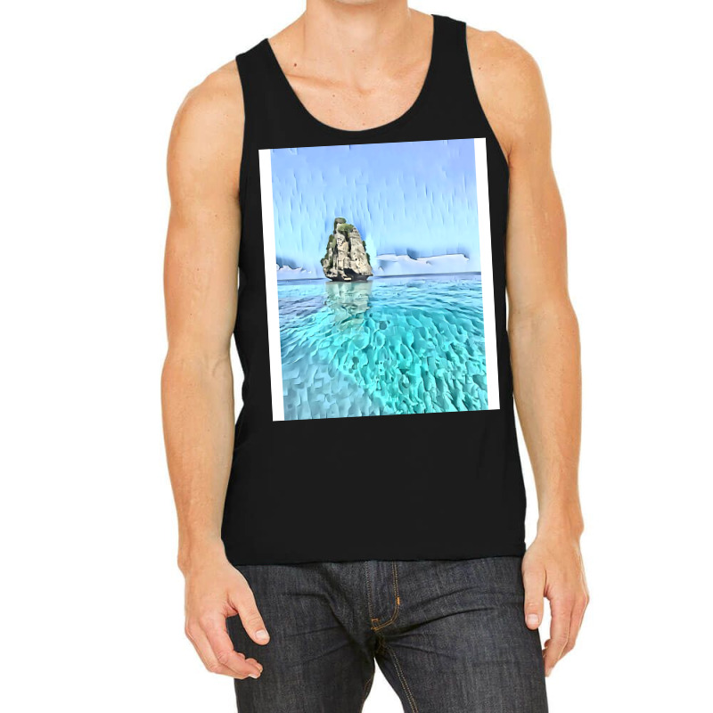 The Majestic Shoreline Seaside Art Tank Top | Artistshot