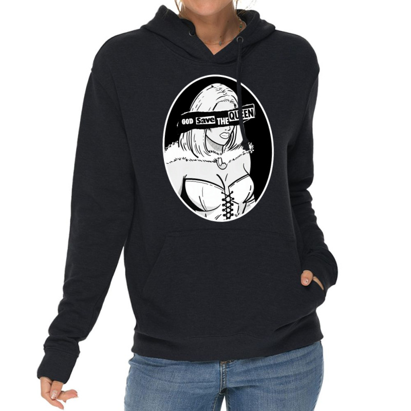 God Save The White Queen Quote Lightweight Hoodie | Artistshot