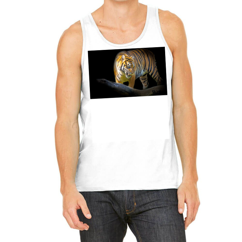 Tiger Animal Feline Wild Life Jungle Nature Freedo Tank Top | Artistshot