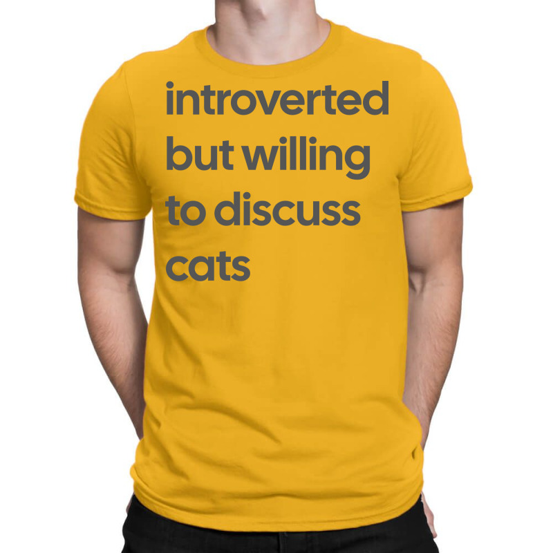 Lets Talk Cats Tumblr T-shirt | Artistshot