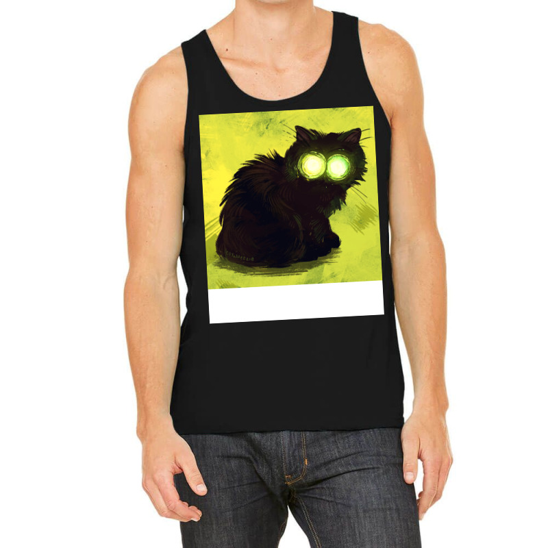 The Glowyeyed Looker Yellow Tank Top by leboroblisw | Artistshot