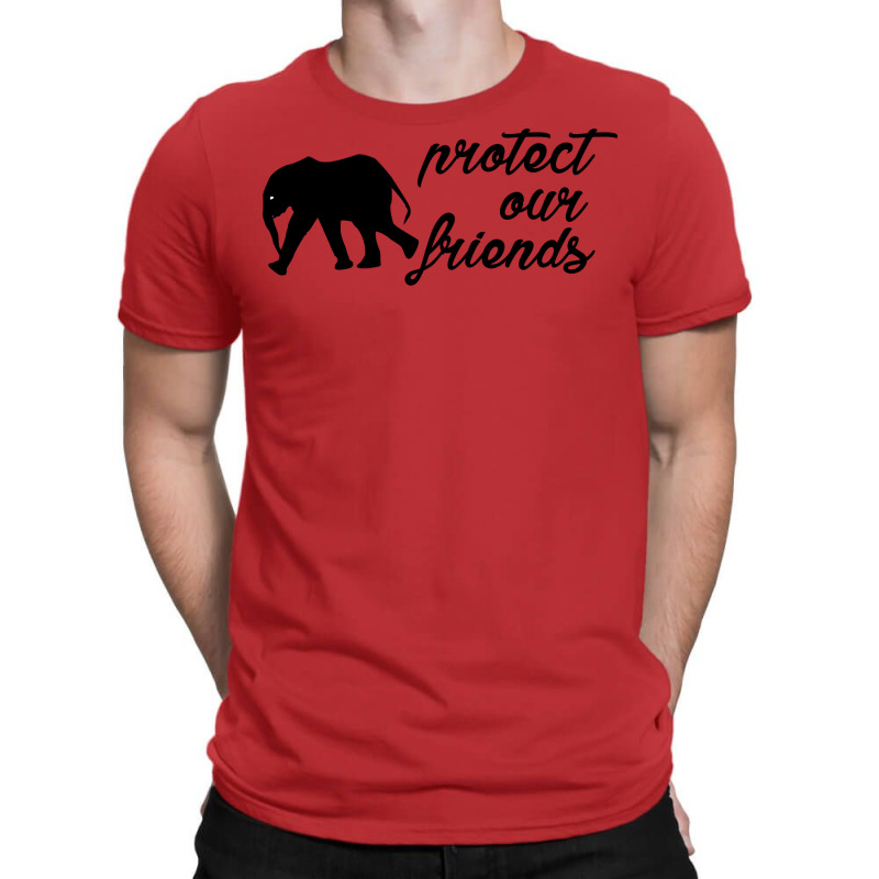 Protect Our Friends Elephant Funny T-shirt | Artistshot