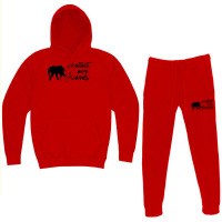 Protect Our Friends Elephant Funny Hoodie & Jogger Set | Artistshot