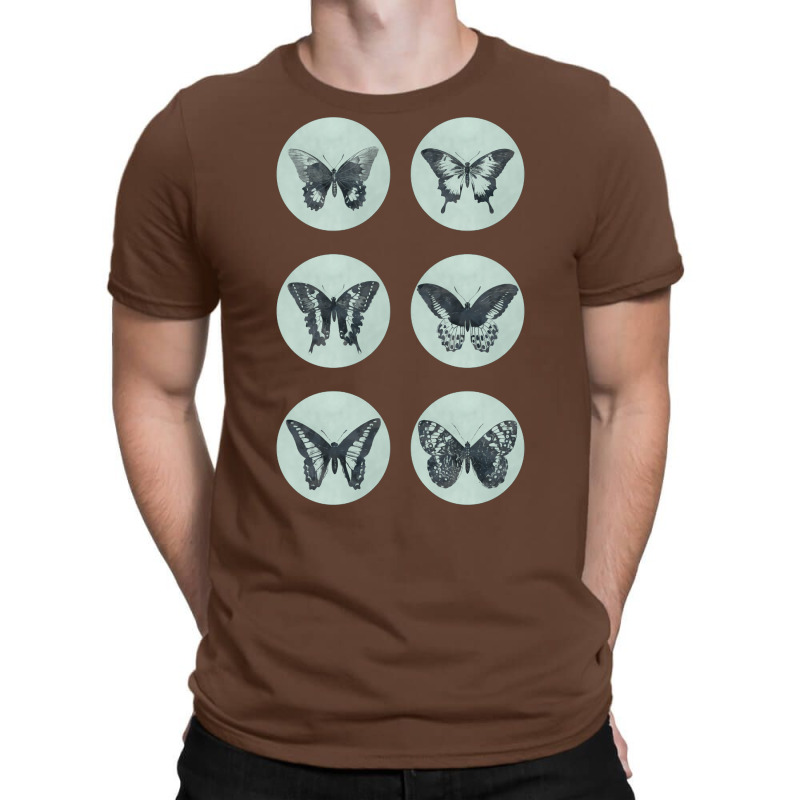 Vintage Butterflies Mega Sticker Pack Blue Retro S T-shirt | Artistshot