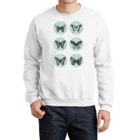 Vintage Butterflies Mega Sticker Pack Blue Retro S Crewneck Sweatshirt | Artistshot