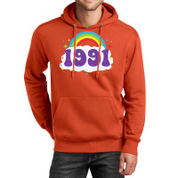 Rainbow 1991 Birthday  70s Unisex Hoodie | Artistshot