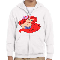 Ariel Youth Zipper Hoodie | Artistshot