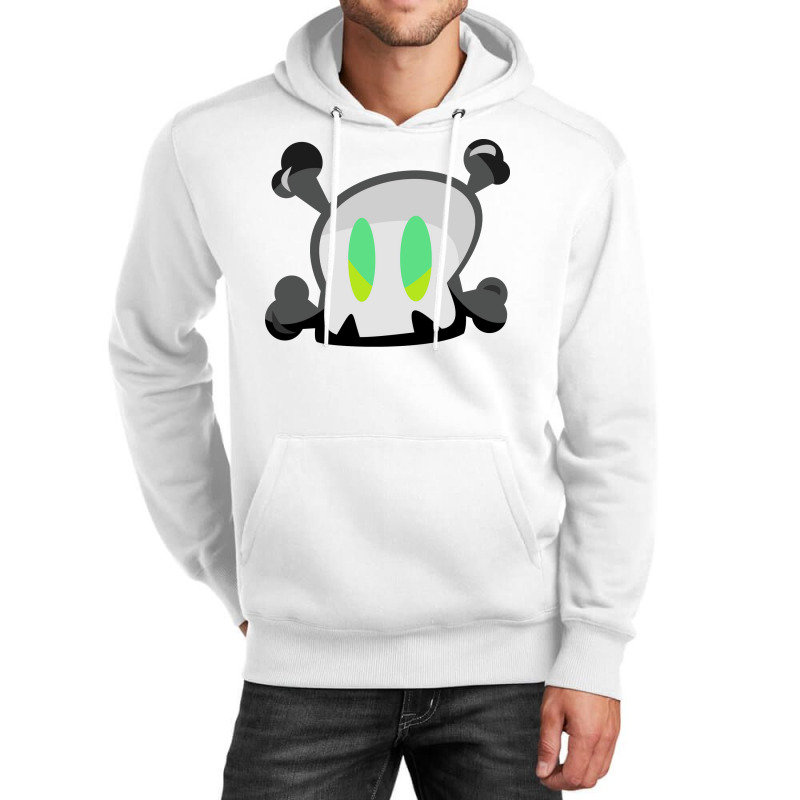 Green Bonehead Girl Unisex Hoodie | Artistshot