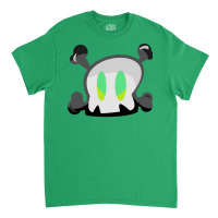 Green Bonehead Girl Classic T-shirt | Artistshot