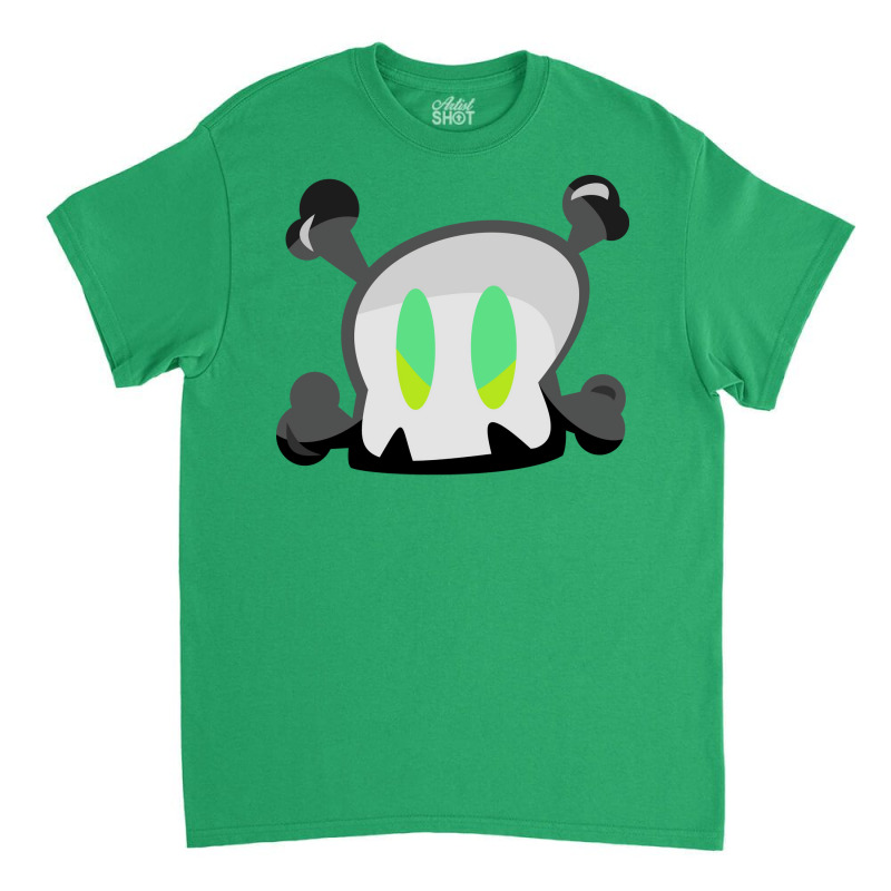 Green Bonehead Girl Classic T-shirt | Artistshot