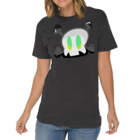 Green Bonehead Girl Vintage T-shirt | Artistshot