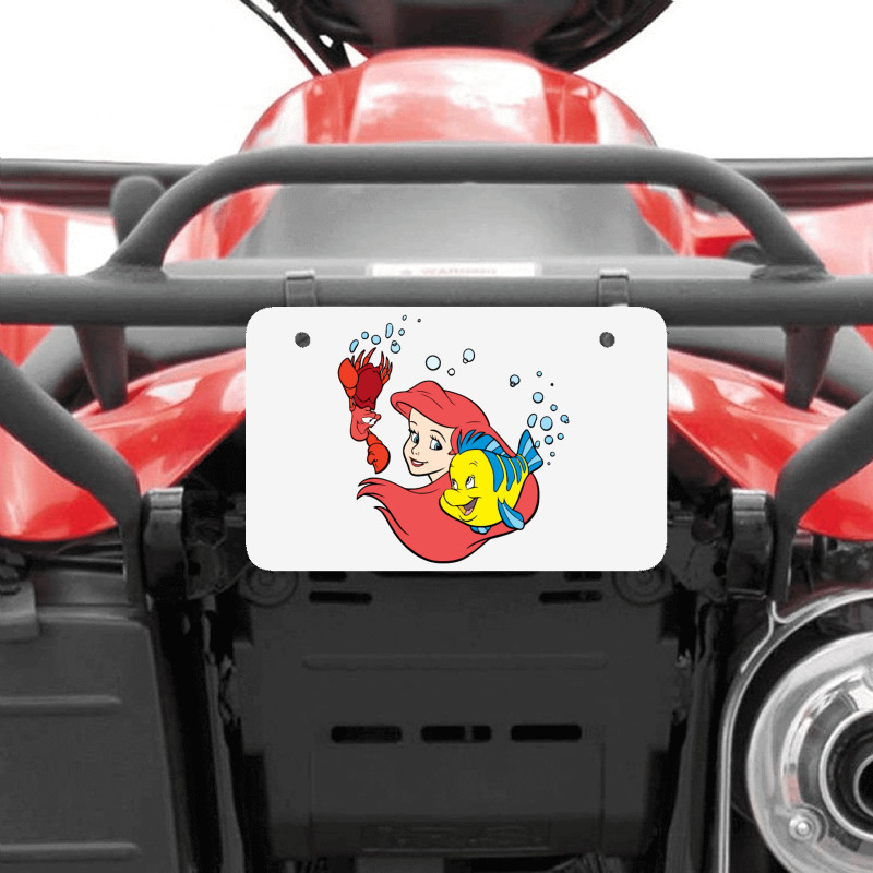 Ariel, Sebastian Atv License Plate | Artistshot