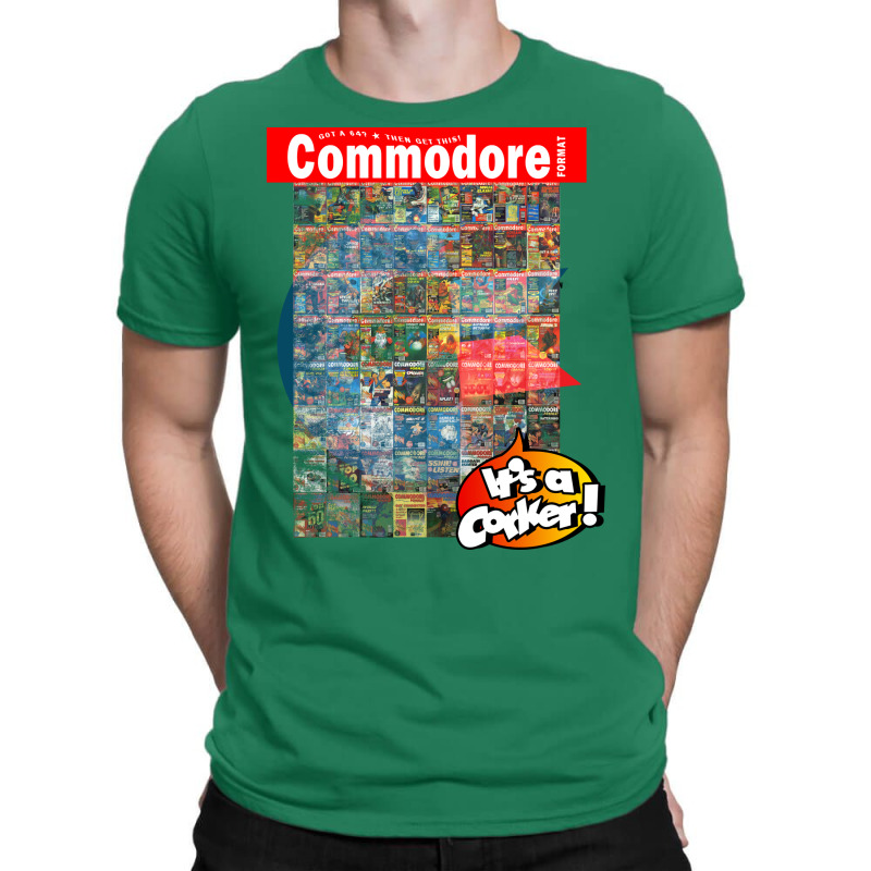 Commodore 64 Commodore Format Covers 70s T-Shirt by noonxrsbj4 | Artistshot