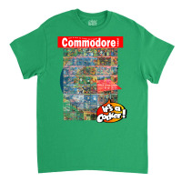 Commodore 64 Commodore Format Covers 70s Classic T-shirt | Artistshot