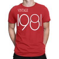 Vintage 1981 Birthday  Trending T-shirt | Artistshot