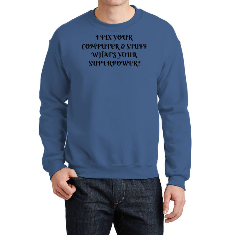 Computer Technician Vintage Crewneck Sweatshirt by noonxrsbj4 | Artistshot