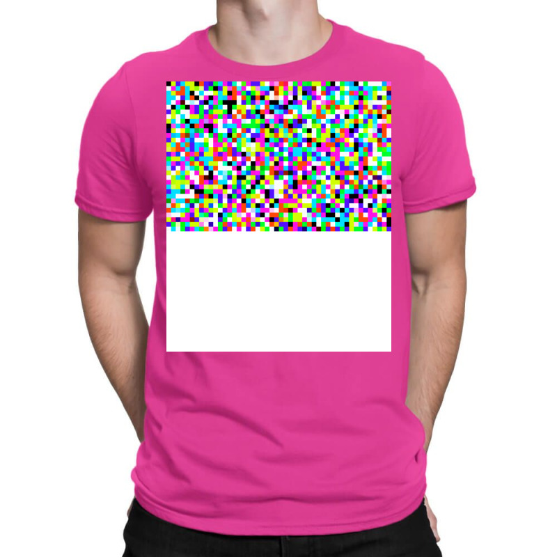 Png Noise Random Big Blocks Mess Nostalgia T-Shirt by trmcichercotf | Artistshot