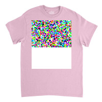 Png Noise Random Big Blocks Mess Nostalgia Classic T-shirt | Artistshot