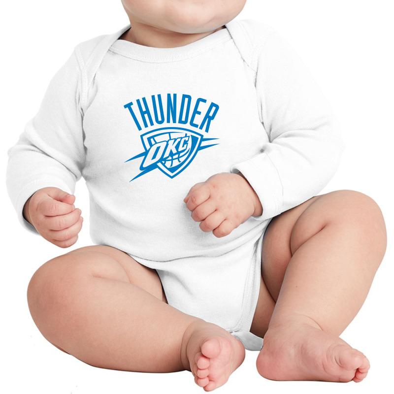 Oklahoma City-thunder Long Sleeve Baby Bodysuit | Artistshot