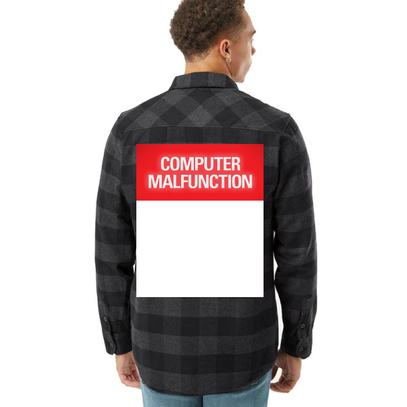 Computer Malfunction Hipster Flannel Shirt by shudoterika0 | Artistshot