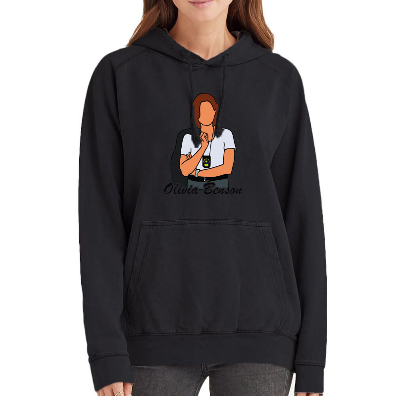 Olivia Detective Benson Vintage Hoodie by muello | Artistshot