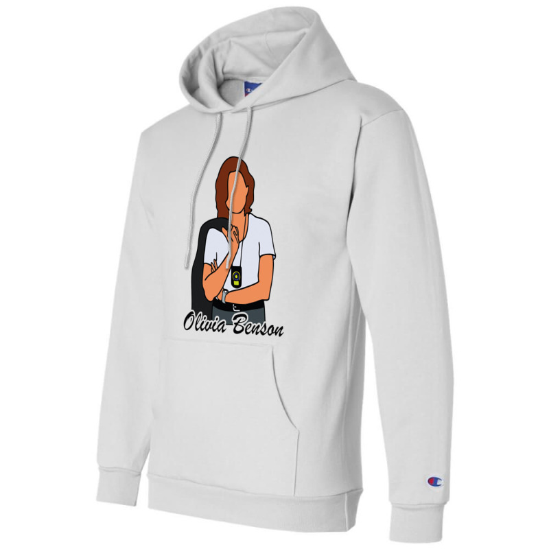 Olivia Detective Benson Champion Hoodie by muello | Artistshot