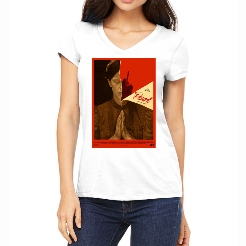 Kino Maniac Women's V-Neck T-Shirt by nicholasmarcheese | Artistshot