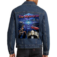 Welcome To The Red Men Denim Jacket | Artistshot