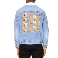 Life Is More Beautiful With The Cats Girl Unisex Sherpa-lined Denim Jacket | Artistshot