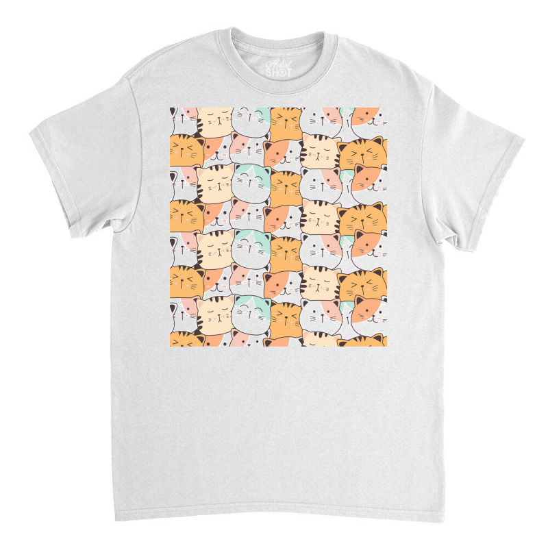 Life Is More Beautiful With The Cats Girl Classic T-shirt by noonxrsbj4 | Artistshot