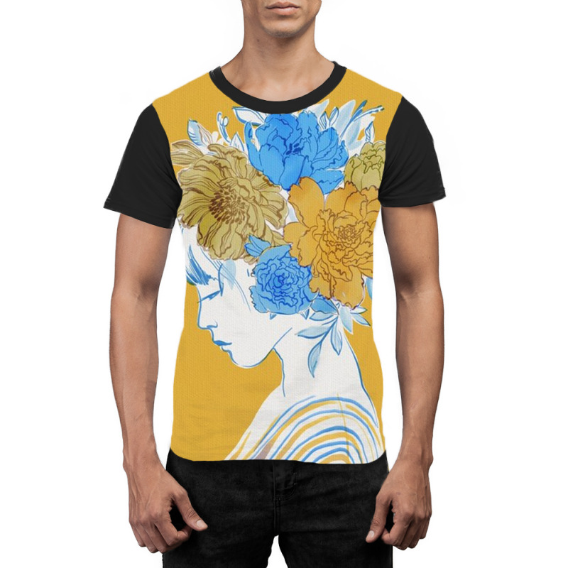 Infinite Future In Gold Graphic T-shirt by johnholloway | Artistshot