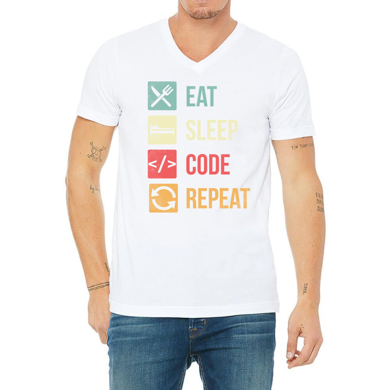 Software Engineer Coding Cute V-Neck Tee by noonxrsbj4 | Artistshot