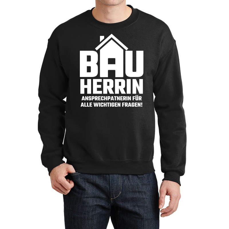 Client Contact Person House Building Retro Crewneck Sweatshirt | Artistshot