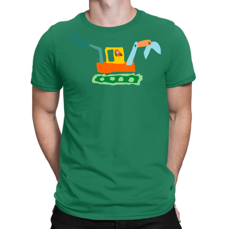 Toddler Draw Excavator Hippie T-shirt | Artistshot