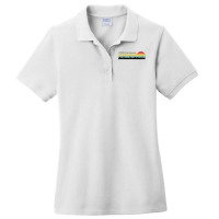 Civil Foreman Retro Sunset Skyline Design Ladies Polo Shirt | Artistshot