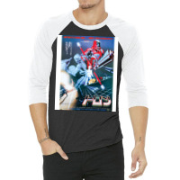 Tron Poster Japan Aesthetic 3/4 Sleeve Shirt | Artistshot