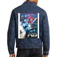 Tron Poster Japan Aesthetic Men Denim Jacket | Artistshot