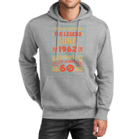 The Man The Myth The Legend 60 Birthday 1962 Blue Unisex Hoodie | Artistshot