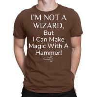 Contractor Construction Worker Handyman Dad Wizard T-shirt | Artistshot