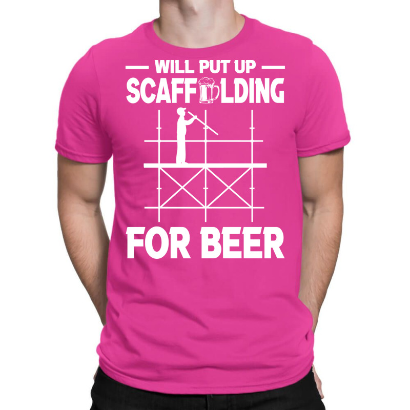 Scaffolding Beer Scaffold Builder Girl T-Shirt by valkdiartel | Artistshot